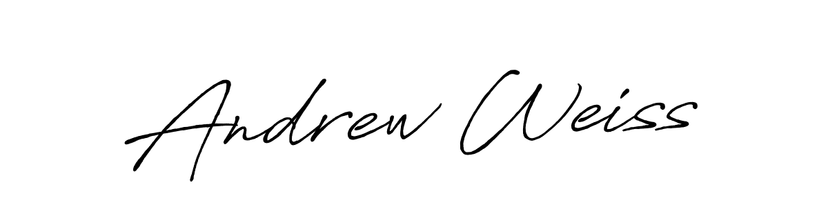 Use a signature maker to create a handwritten signature online. With this signature software, you can design (Antro_Vectra_Bolder) your own signature for name Andrew Weiss. Andrew Weiss signature style 7 images and pictures png