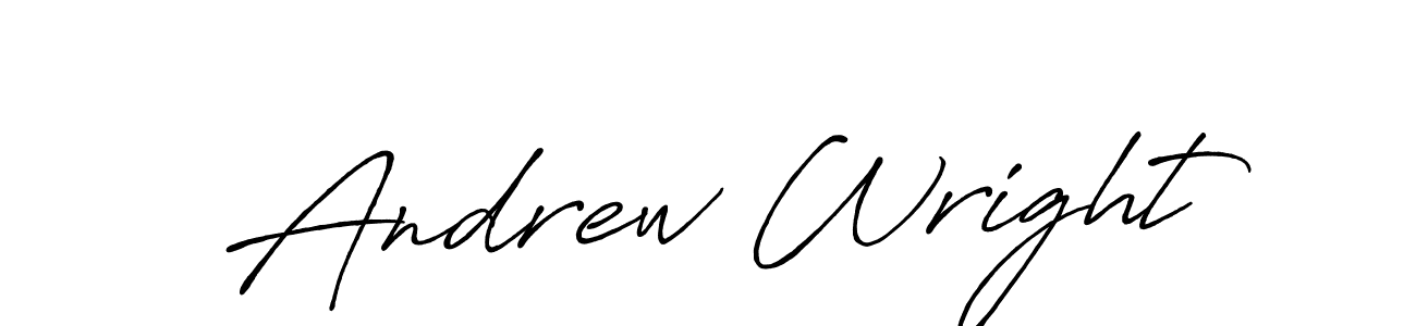 You should practise on your own different ways (Antro_Vectra_Bolder) to write your name (Andrew Wright) in signature. don't let someone else do it for you. Andrew Wright signature style 7 images and pictures png
