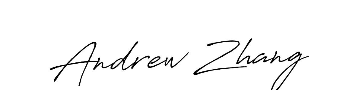 Use a signature maker to create a handwritten signature online. With this signature software, you can design (Antro_Vectra_Bolder) your own signature for name Andrew Zhang. Andrew Zhang signature style 7 images and pictures png