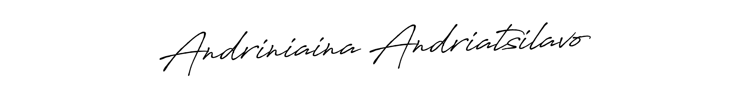 Also You can easily find your signature by using the search form. We will create Andriniaina Andriatsilavo name handwritten signature images for you free of cost using Antro_Vectra_Bolder sign style. Andriniaina Andriatsilavo signature style 7 images and pictures png