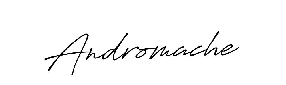 Make a beautiful signature design for name Andromache. Use this online signature maker to create a handwritten signature for free. Andromache signature style 7 images and pictures png