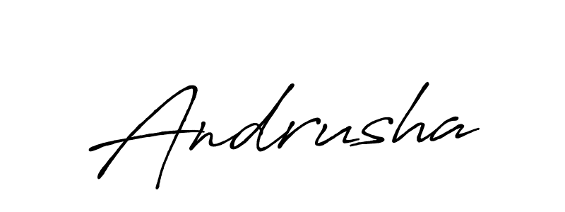 Similarly Antro_Vectra_Bolder is the best handwritten signature design. Signature creator online .You can use it as an online autograph creator for name Andrusha. Andrusha signature style 7 images and pictures png