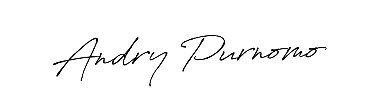 Similarly Antro_Vectra_Bolder is the best handwritten signature design. Signature creator online .You can use it as an online autograph creator for name Andry Purnomo. Andry Purnomo signature style 7 images and pictures png