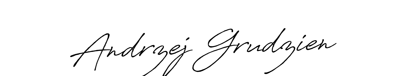 It looks lik you need a new signature style for name Andrzej Grudzien. Design unique handwritten (Antro_Vectra_Bolder) signature with our free signature maker in just a few clicks. Andrzej Grudzien signature style 7 images and pictures png