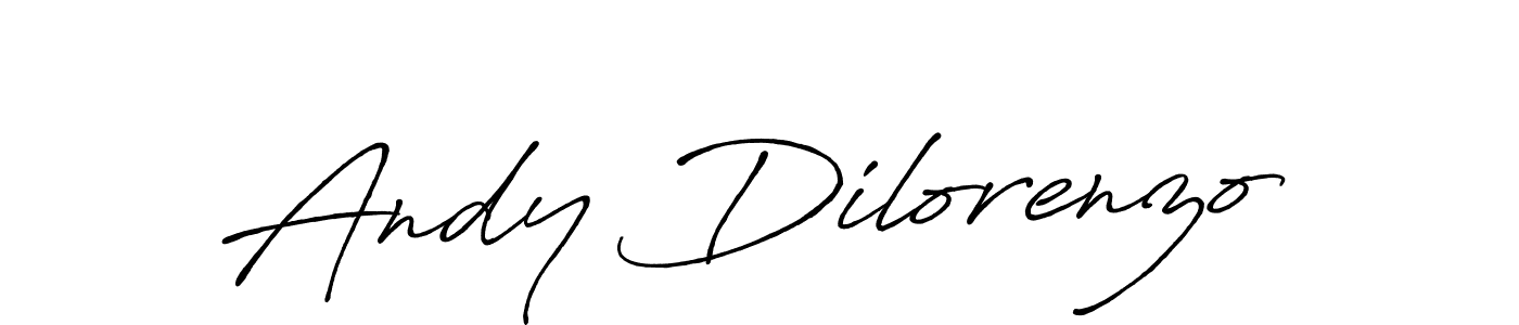Also we have Andy Dilorenzo name is the best signature style. Create professional handwritten signature collection using Antro_Vectra_Bolder autograph style. Andy Dilorenzo signature style 7 images and pictures png