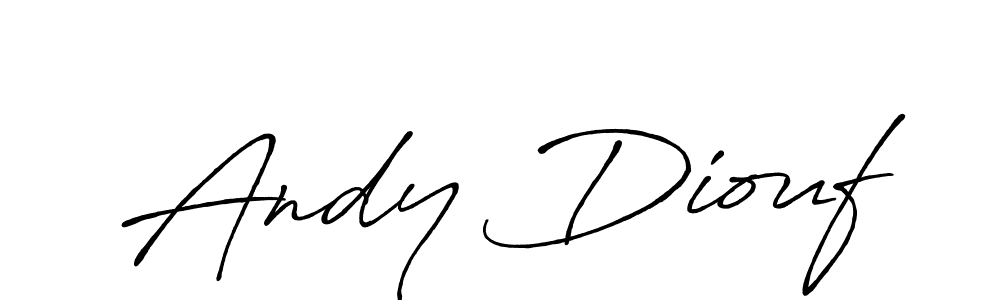 Make a short Andy Diouf signature style. Manage your documents anywhere anytime using Antro_Vectra_Bolder. Create and add eSignatures, submit forms, share and send files easily. Andy Diouf signature style 7 images and pictures png