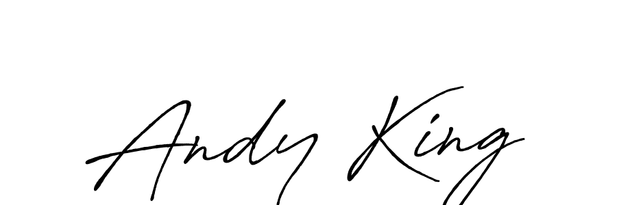 It looks lik you need a new signature style for name Andy King. Design unique handwritten (Antro_Vectra_Bolder) signature with our free signature maker in just a few clicks. Andy King signature style 7 images and pictures png