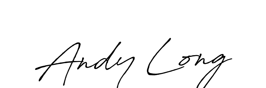 How to make Andy Long signature? Antro_Vectra_Bolder is a professional autograph style. Create handwritten signature for Andy Long name. Andy Long signature style 7 images and pictures png