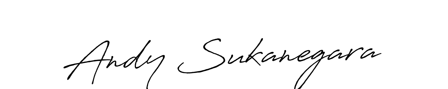 It looks lik you need a new signature style for name Andy Sukanegara. Design unique handwritten (Antro_Vectra_Bolder) signature with our free signature maker in just a few clicks. Andy Sukanegara signature style 7 images and pictures png