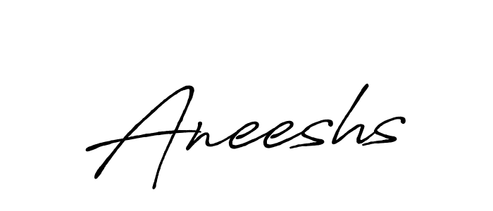 Once you've used our free online signature maker to create your best signature Antro_Vectra_Bolder style, it's time to enjoy all of the benefits that Aneeshs name signing documents. Aneeshs signature style 7 images and pictures png