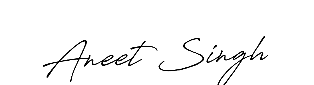 It looks lik you need a new signature style for name Aneet Singh. Design unique handwritten (Antro_Vectra_Bolder) signature with our free signature maker in just a few clicks. Aneet Singh signature style 7 images and pictures png