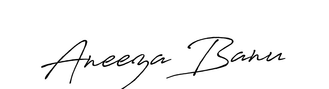 Here are the top 10 professional signature styles for the name Aneeza Banu. These are the best autograph styles you can use for your name. Aneeza Banu signature style 7 images and pictures png