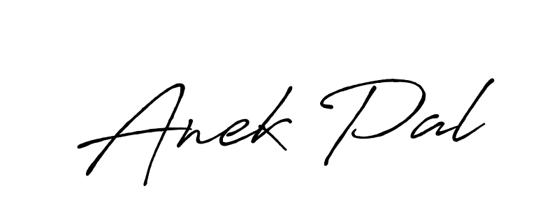 Make a beautiful signature design for name Anek Pal. Use this online signature maker to create a handwritten signature for free. Anek Pal signature style 7 images and pictures png