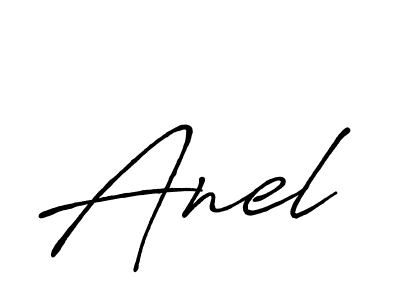 Also we have Anel name is the best signature style. Create professional handwritten signature collection using Antro_Vectra_Bolder autograph style. Anel signature style 7 images and pictures png