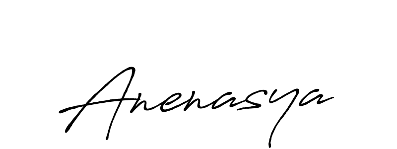 Create a beautiful signature design for name Anenasya. With this signature (Antro_Vectra_Bolder) fonts, you can make a handwritten signature for free. Anenasya signature style 7 images and pictures png
