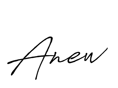 You should practise on your own different ways (Antro_Vectra_Bolder) to write your name (Anew) in signature. don't let someone else do it for you. Anew signature style 7 images and pictures png