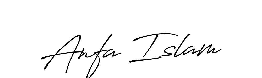 Antro_Vectra_Bolder is a professional signature style that is perfect for those who want to add a touch of class to their signature. It is also a great choice for those who want to make their signature more unique. Get Anfa Islam name to fancy signature for free. Anfa Islam signature style 7 images and pictures png