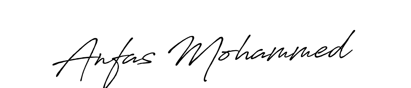It looks lik you need a new signature style for name Anfas Mohammed. Design unique handwritten (Antro_Vectra_Bolder) signature with our free signature maker in just a few clicks. Anfas Mohammed signature style 7 images and pictures png