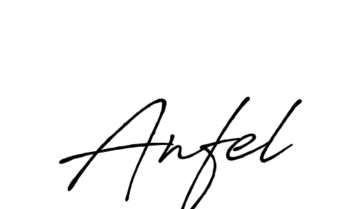 Make a beautiful signature design for name Anfel. Use this online signature maker to create a handwritten signature for free. Anfel signature style 7 images and pictures png