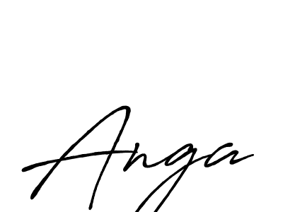 Once you've used our free online signature maker to create your best signature Antro_Vectra_Bolder style, it's time to enjoy all of the benefits that Anga name signing documents. Anga signature style 7 images and pictures png