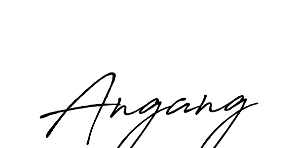 Antro_Vectra_Bolder is a professional signature style that is perfect for those who want to add a touch of class to their signature. It is also a great choice for those who want to make their signature more unique. Get Angang name to fancy signature for free. Angang signature style 7 images and pictures png