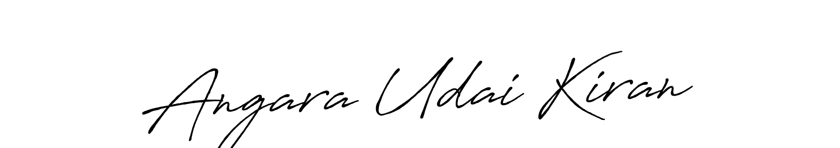 It looks lik you need a new signature style for name Angara Udai Kiran. Design unique handwritten (Antro_Vectra_Bolder) signature with our free signature maker in just a few clicks. Angara Udai Kiran signature style 7 images and pictures png