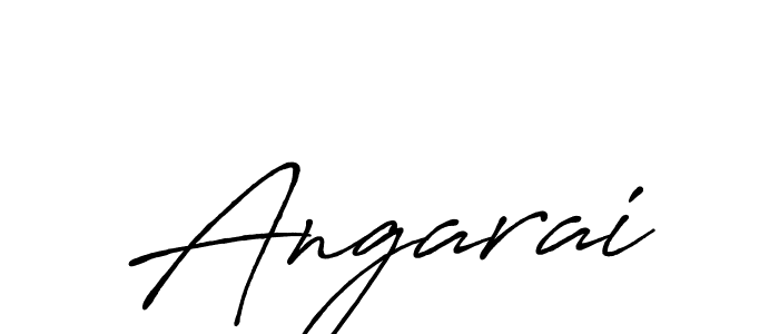 How to make Angarai signature? Antro_Vectra_Bolder is a professional autograph style. Create handwritten signature for Angarai name. Angarai signature style 7 images and pictures png