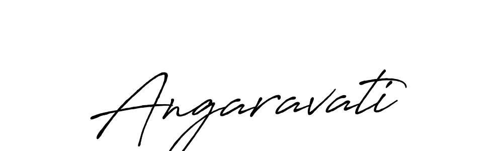 Also we have Angaravati name is the best signature style. Create professional handwritten signature collection using Antro_Vectra_Bolder autograph style. Angaravati signature style 7 images and pictures png