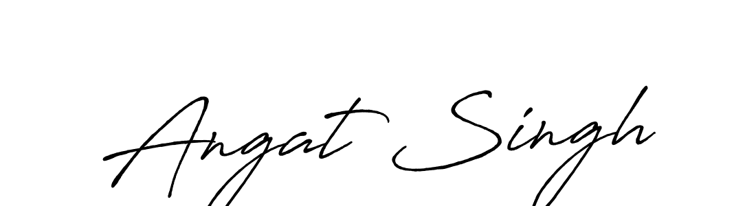 This is the best signature style for the Angat Singh name. Also you like these signature font (Antro_Vectra_Bolder). Mix name signature. Angat Singh signature style 7 images and pictures png