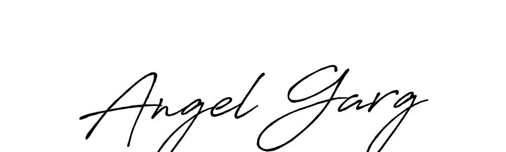 Also You can easily find your signature by using the search form. We will create Angel Garg name handwritten signature images for you free of cost using Antro_Vectra_Bolder sign style. Angel Garg signature style 7 images and pictures png