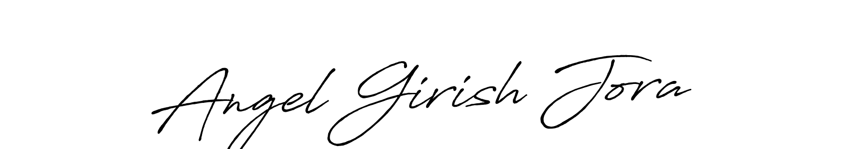 Once you've used our free online signature maker to create your best signature Antro_Vectra_Bolder style, it's time to enjoy all of the benefits that Angel Girish Jora name signing documents. Angel Girish Jora signature style 7 images and pictures png