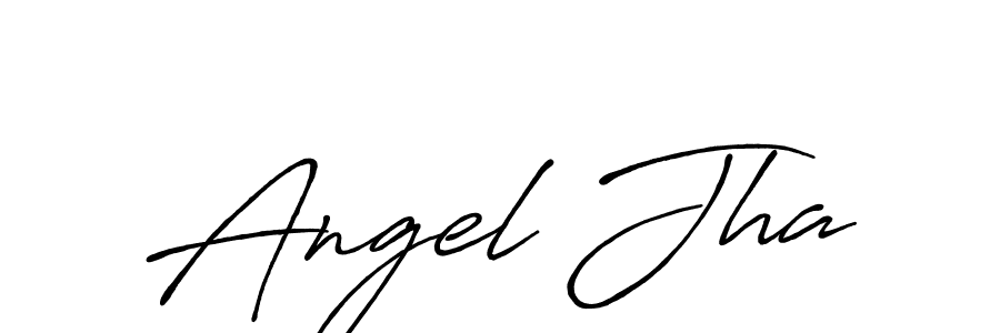 Antro_Vectra_Bolder is a professional signature style that is perfect for those who want to add a touch of class to their signature. It is also a great choice for those who want to make their signature more unique. Get Angel Jha name to fancy signature for free. Angel Jha signature style 7 images and pictures png