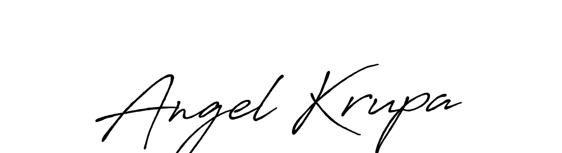 See photos of Angel Krupa official signature by Spectra . Check more albums & portfolios. Read reviews & check more about Antro_Vectra_Bolder font. Angel Krupa signature style 7 images and pictures png