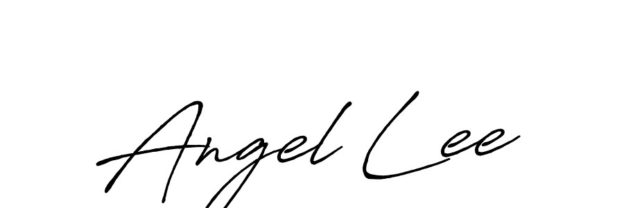 You should practise on your own different ways (Antro_Vectra_Bolder) to write your name (Angel Lee) in signature. don't let someone else do it for you. Angel Lee signature style 7 images and pictures png