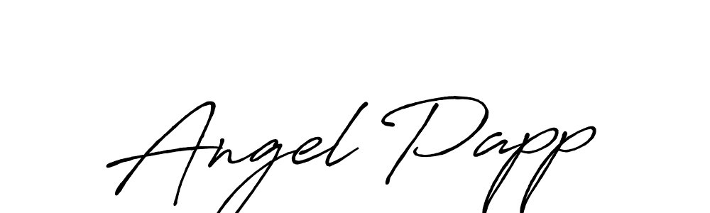 It looks lik you need a new signature style for name Angel Papp. Design unique handwritten (Antro_Vectra_Bolder) signature with our free signature maker in just a few clicks. Angel Papp signature style 7 images and pictures png