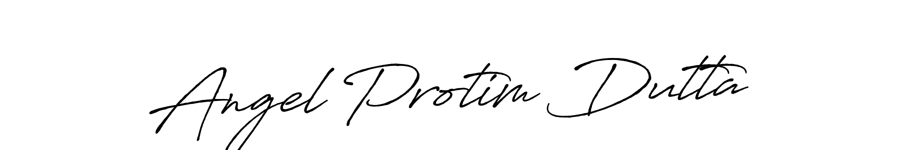 How to make Angel Protim Dutta signature? Antro_Vectra_Bolder is a professional autograph style. Create handwritten signature for Angel Protim Dutta name. Angel Protim Dutta signature style 7 images and pictures png