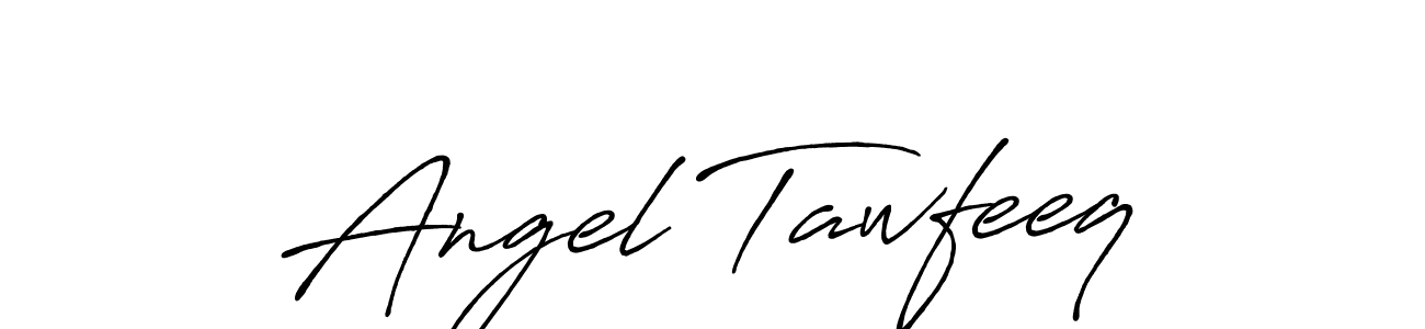 Design your own signature with our free online signature maker. With this signature software, you can create a handwritten (Antro_Vectra_Bolder) signature for name Angel Tawfeeq. Angel Tawfeeq signature style 7 images and pictures png