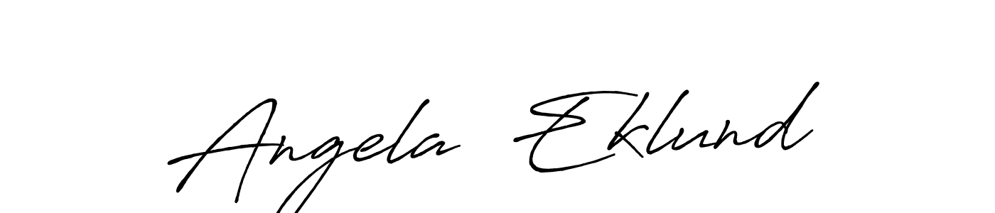 You should practise on your own different ways (Antro_Vectra_Bolder) to write your name (Angela  Eklund) in signature. don't let someone else do it for you. Angela  Eklund signature style 7 images and pictures png