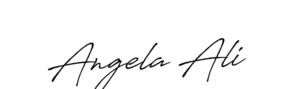 Make a beautiful signature design for name Angela Ali. Use this online signature maker to create a handwritten signature for free. Angela Ali signature style 7 images and pictures png