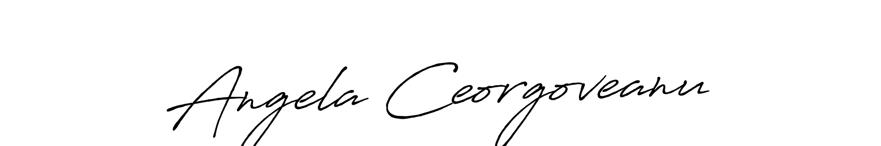 if you are searching for the best signature style for your name Angela Ceorgoveanu. so please give up your signature search. here we have designed multiple signature styles  using Antro_Vectra_Bolder. Angela Ceorgoveanu signature style 7 images and pictures png