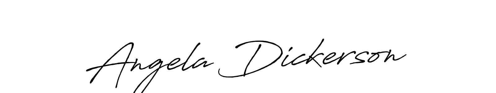 Also You can easily find your signature by using the search form. We will create Angela Dickerson name handwritten signature images for you free of cost using Antro_Vectra_Bolder sign style. Angela Dickerson signature style 7 images and pictures png