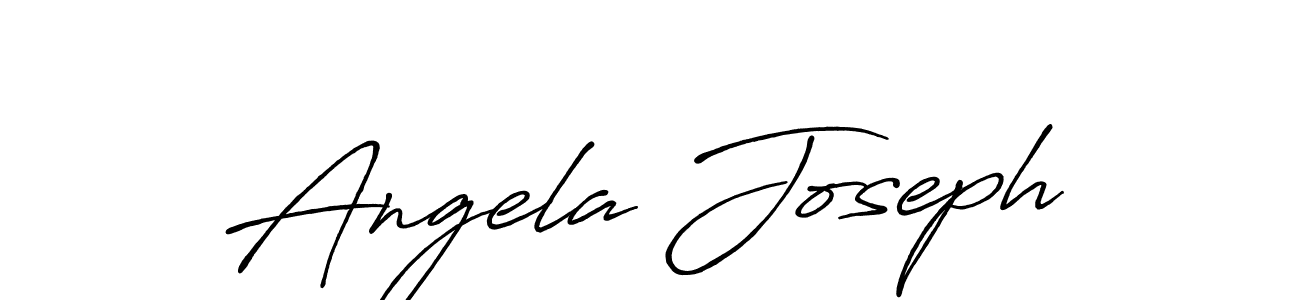 Create a beautiful signature design for name Angela Joseph. With this signature (Antro_Vectra_Bolder) fonts, you can make a handwritten signature for free. Angela Joseph signature style 7 images and pictures png