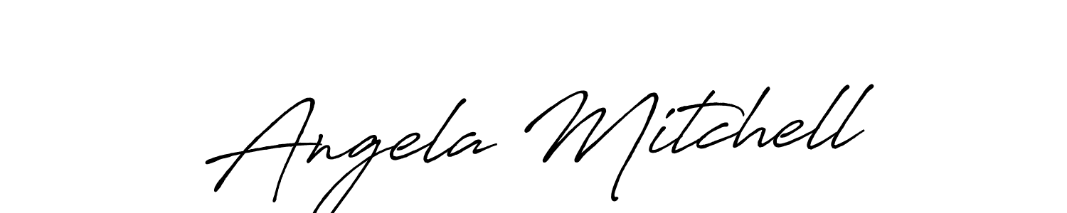 Also You can easily find your signature by using the search form. We will create Angela Mitchell name handwritten signature images for you free of cost using Antro_Vectra_Bolder sign style. Angela Mitchell signature style 7 images and pictures png
