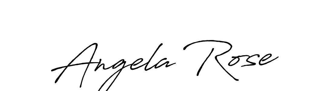 Also You can easily find your signature by using the search form. We will create Angela Rose name handwritten signature images for you free of cost using Antro_Vectra_Bolder sign style. Angela Rose signature style 7 images and pictures png