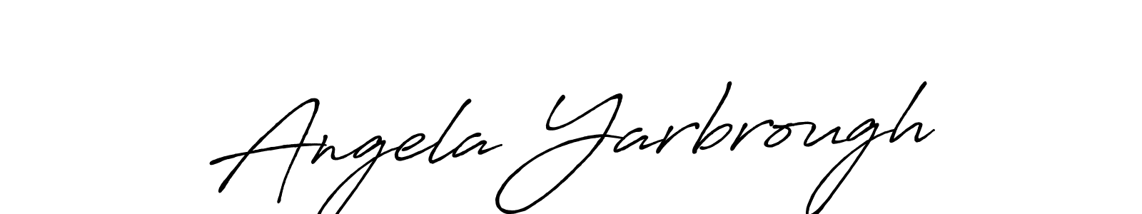 It looks lik you need a new signature style for name Angela Yarbrough. Design unique handwritten (Antro_Vectra_Bolder) signature with our free signature maker in just a few clicks. Angela Yarbrough signature style 7 images and pictures png