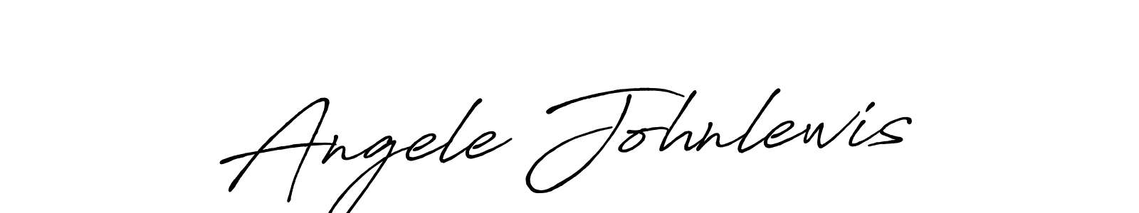 Use a signature maker to create a handwritten signature online. With this signature software, you can design (Antro_Vectra_Bolder) your own signature for name Angele Johnlewis. Angele Johnlewis signature style 7 images and pictures png