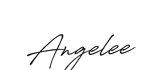 Also You can easily find your signature by using the search form. We will create Angelee name handwritten signature images for you free of cost using Antro_Vectra_Bolder sign style. Angelee signature style 7 images and pictures png