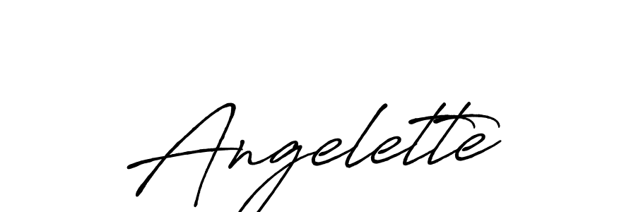 Also You can easily find your signature by using the search form. We will create Angelette name handwritten signature images for you free of cost using Antro_Vectra_Bolder sign style. Angelette signature style 7 images and pictures png