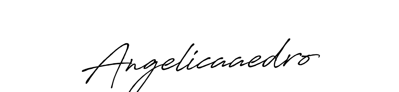 How to make Angelicaaedro signature? Antro_Vectra_Bolder is a professional autograph style. Create handwritten signature for Angelicaaedro name. Angelicaaedro signature style 7 images and pictures png