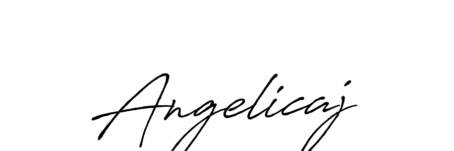 Make a beautiful signature design for name Angelicaj. Use this online signature maker to create a handwritten signature for free. Angelicaj signature style 7 images and pictures png